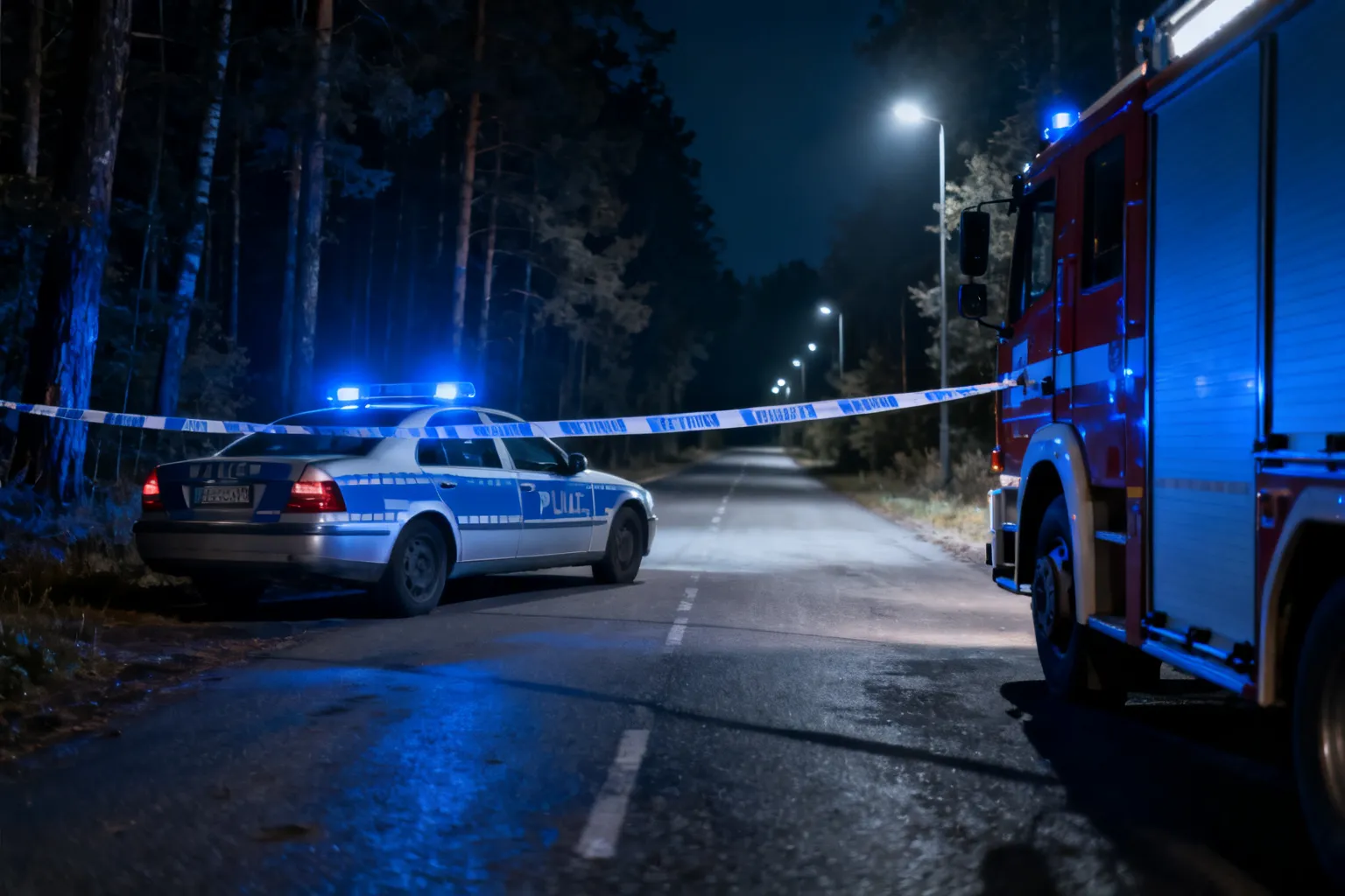 Śmiertelny wypadek na leśnej drodze w Lipowej — zginęła 40-latka