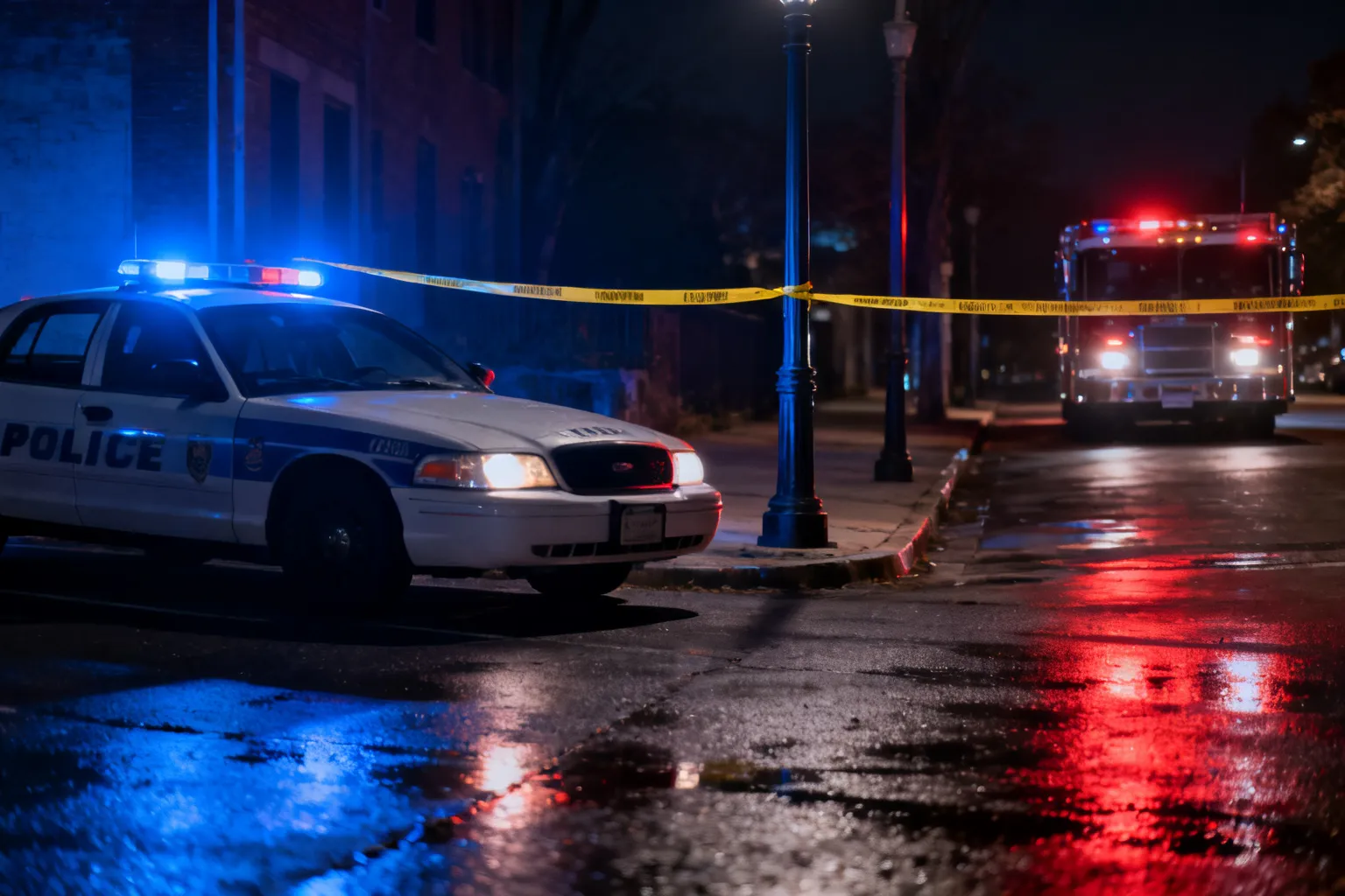 Pożar targowiska przy Mickiewicza w Katowicach — zatrzymano 23-latka