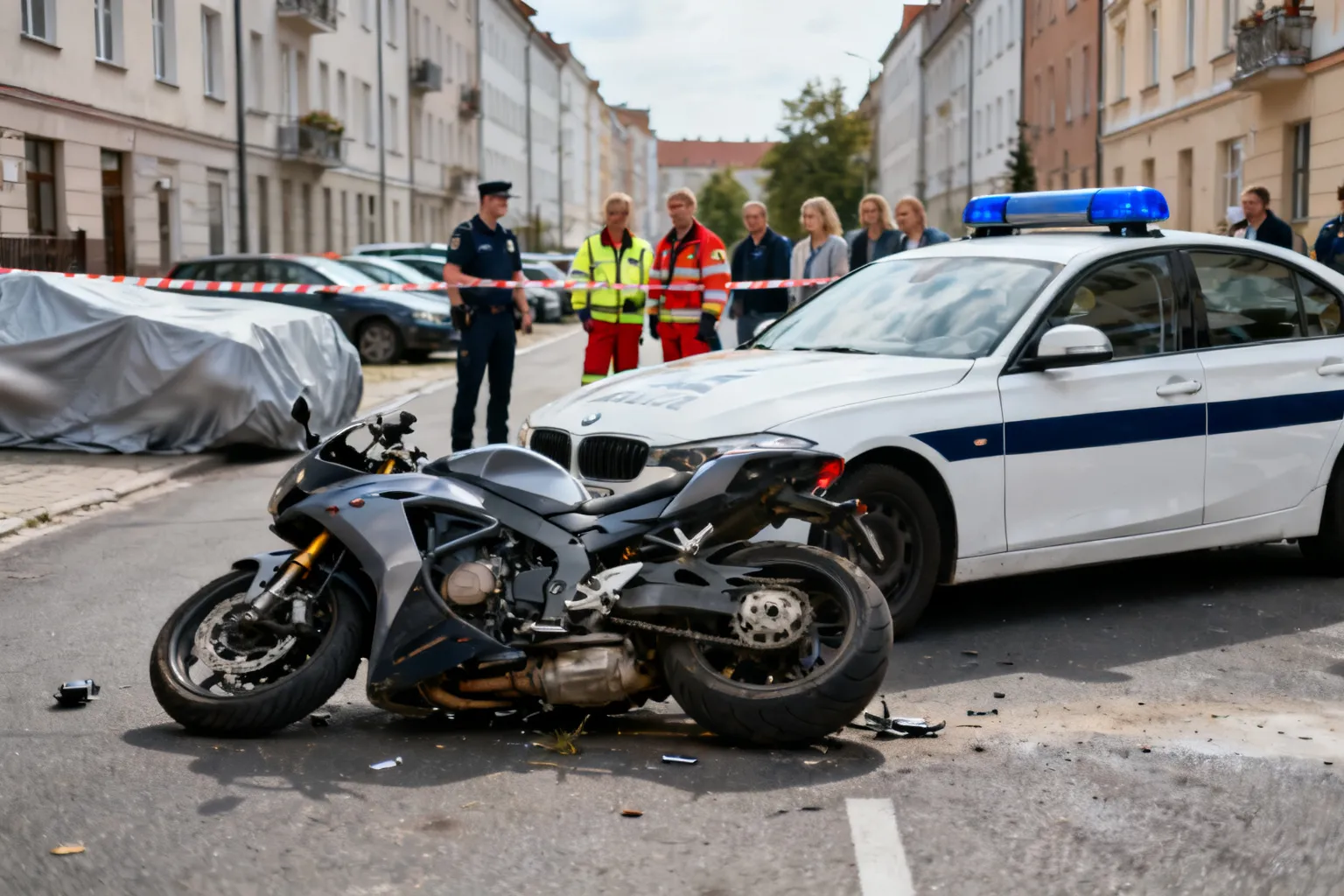 Wypadek w Żarkach — śmierć 60‑letniego motocyklisty
