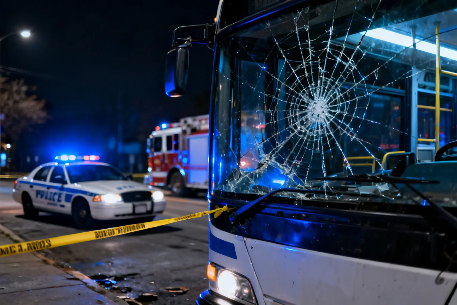 Pasażerka rozbiła szybę autobusu — 69-latka zatrzymana w Boguszowicach