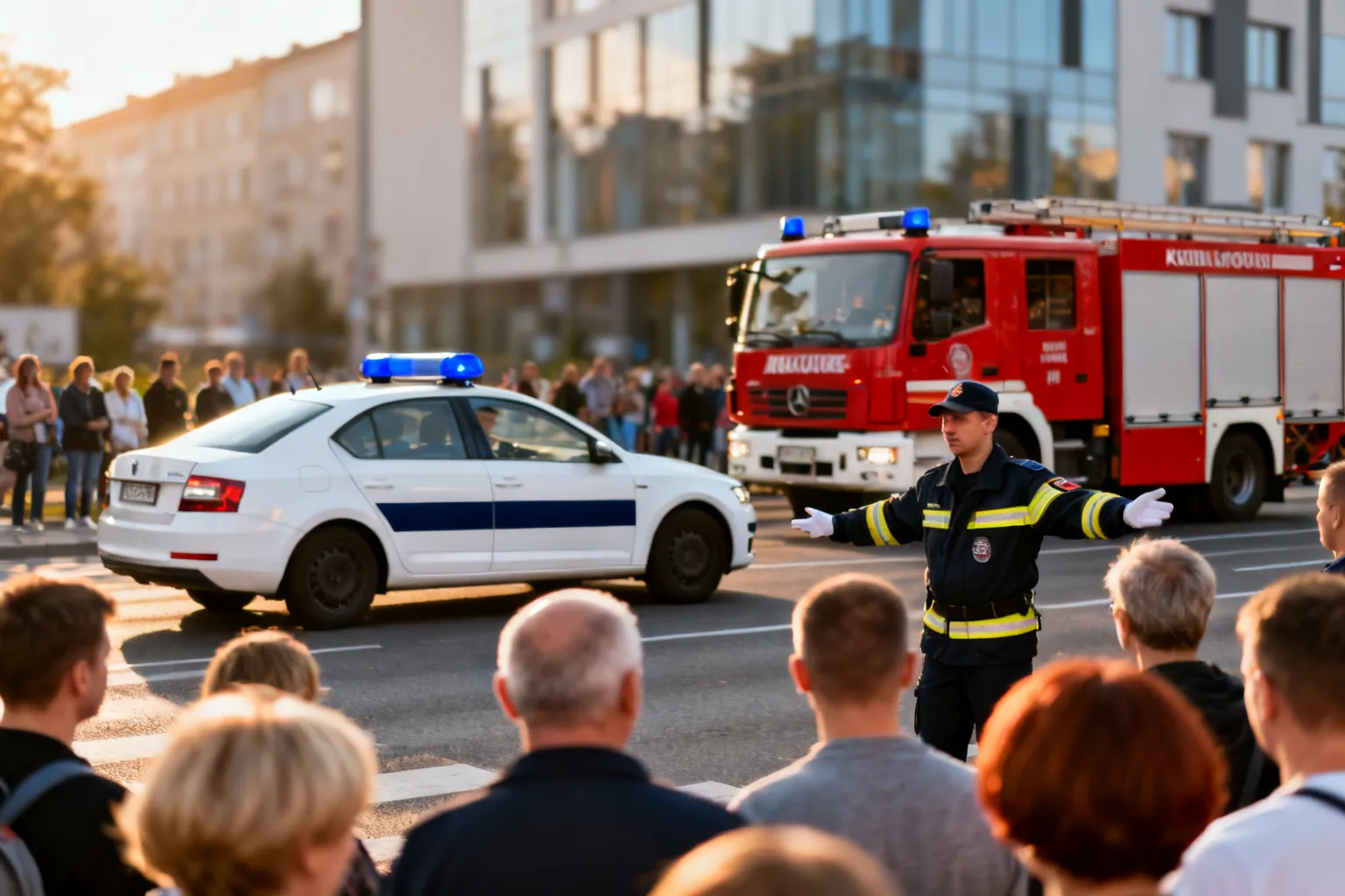 Zwolnij, zanim będzie za późno — pokaz służb na katowickich drogach