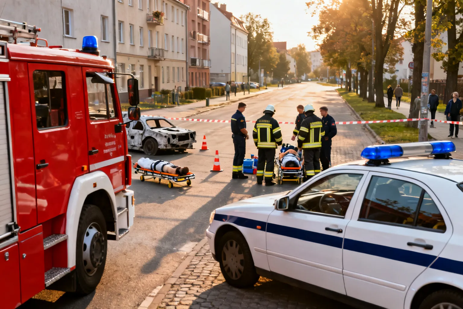 Manewry DOMINO w Raciborzu — ćwiczenia służb podczas zdarzenia masowego
