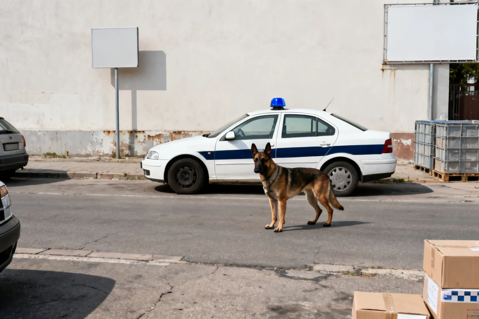 Policyjny pies Wak odnalazł 82-latka w Tarnowskich Górach