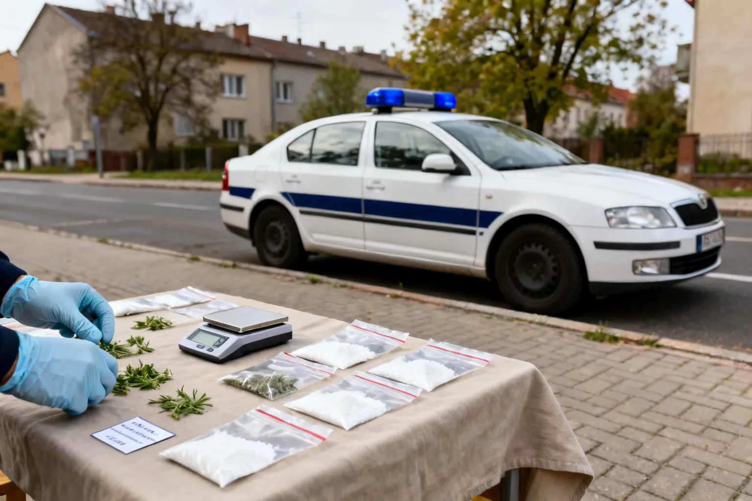 Będzin: zabezpieczono ponad pół kilograma narkotyków, 30-latka zatrzymana