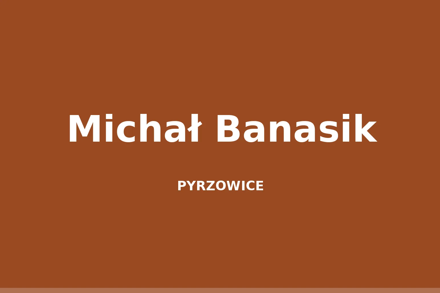 Michał Banasik