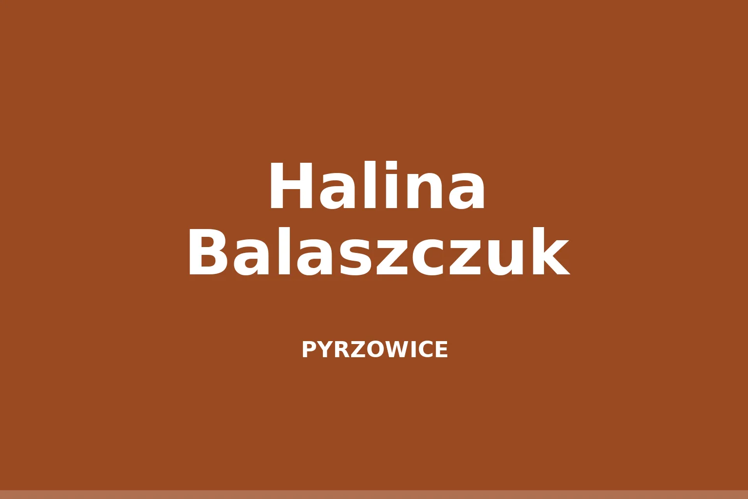 Halina Balaszczuk