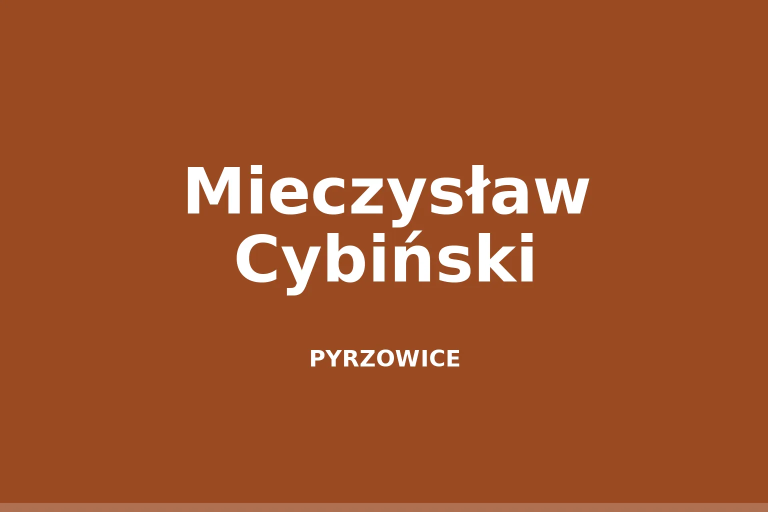 Mieczysław Cybiński