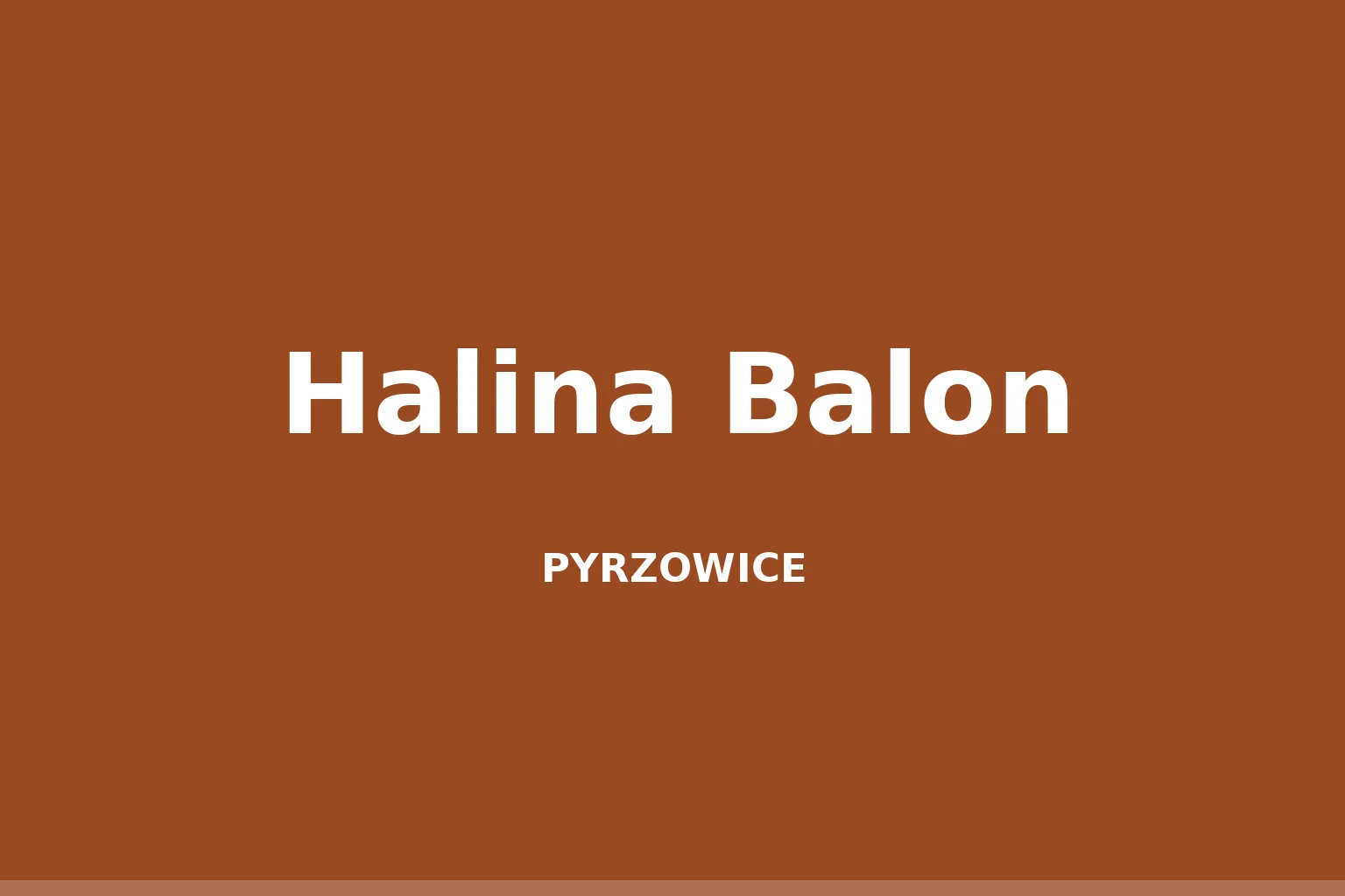 Halina Balon