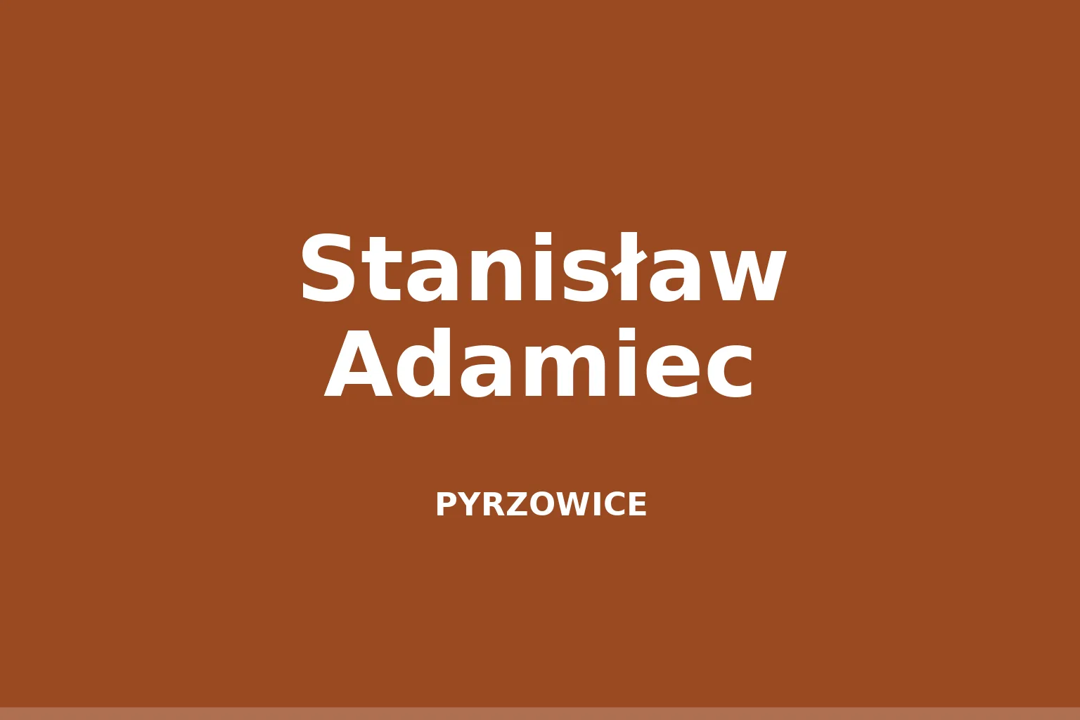 Stanisław Adamiec