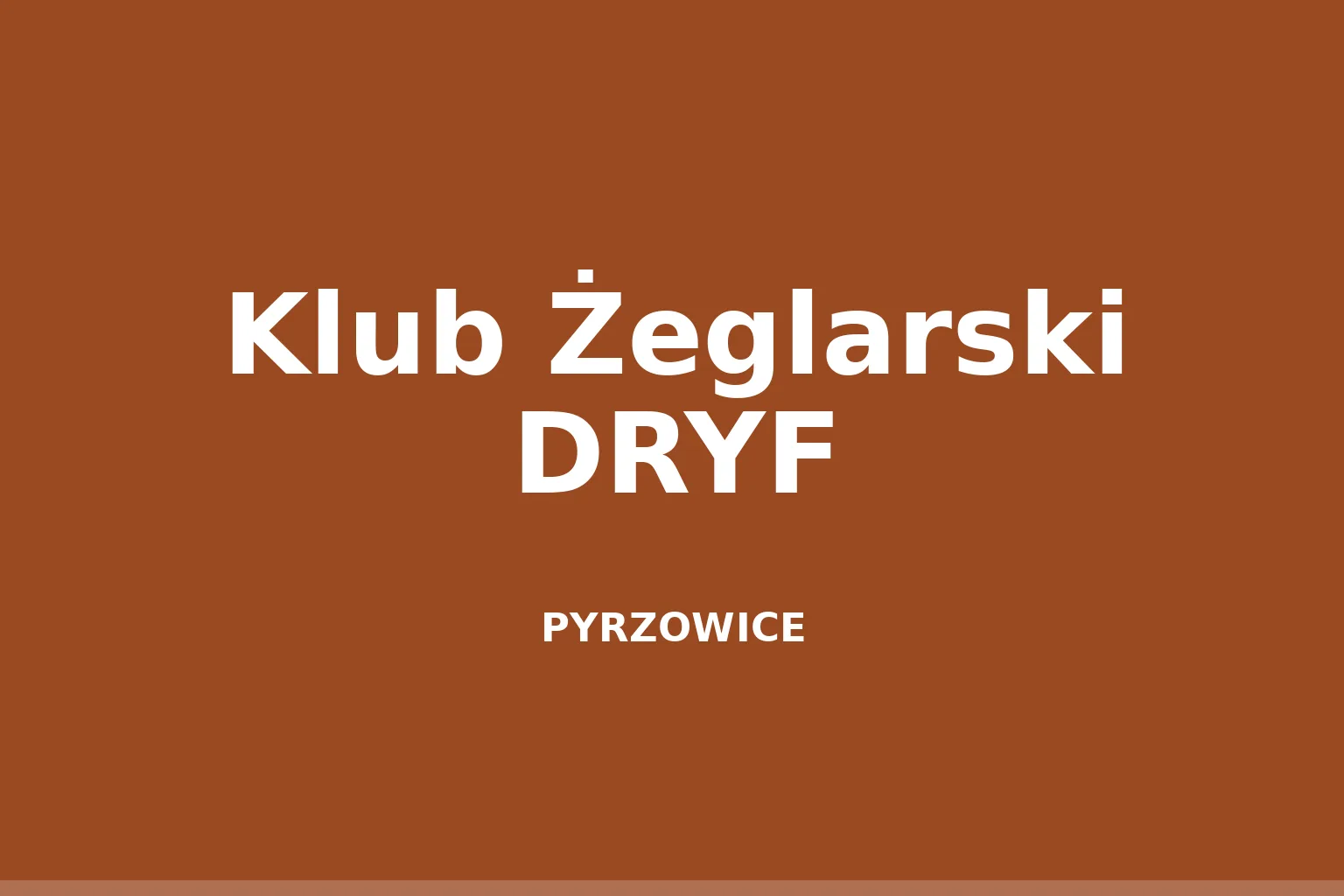 Klub Żeglarski DRYF