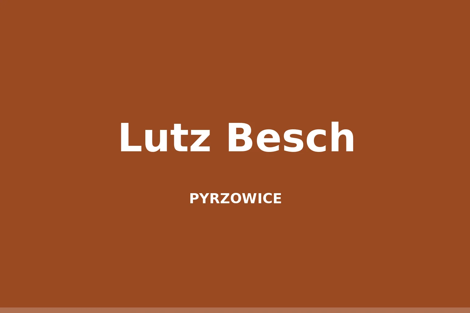 Lutz Besch