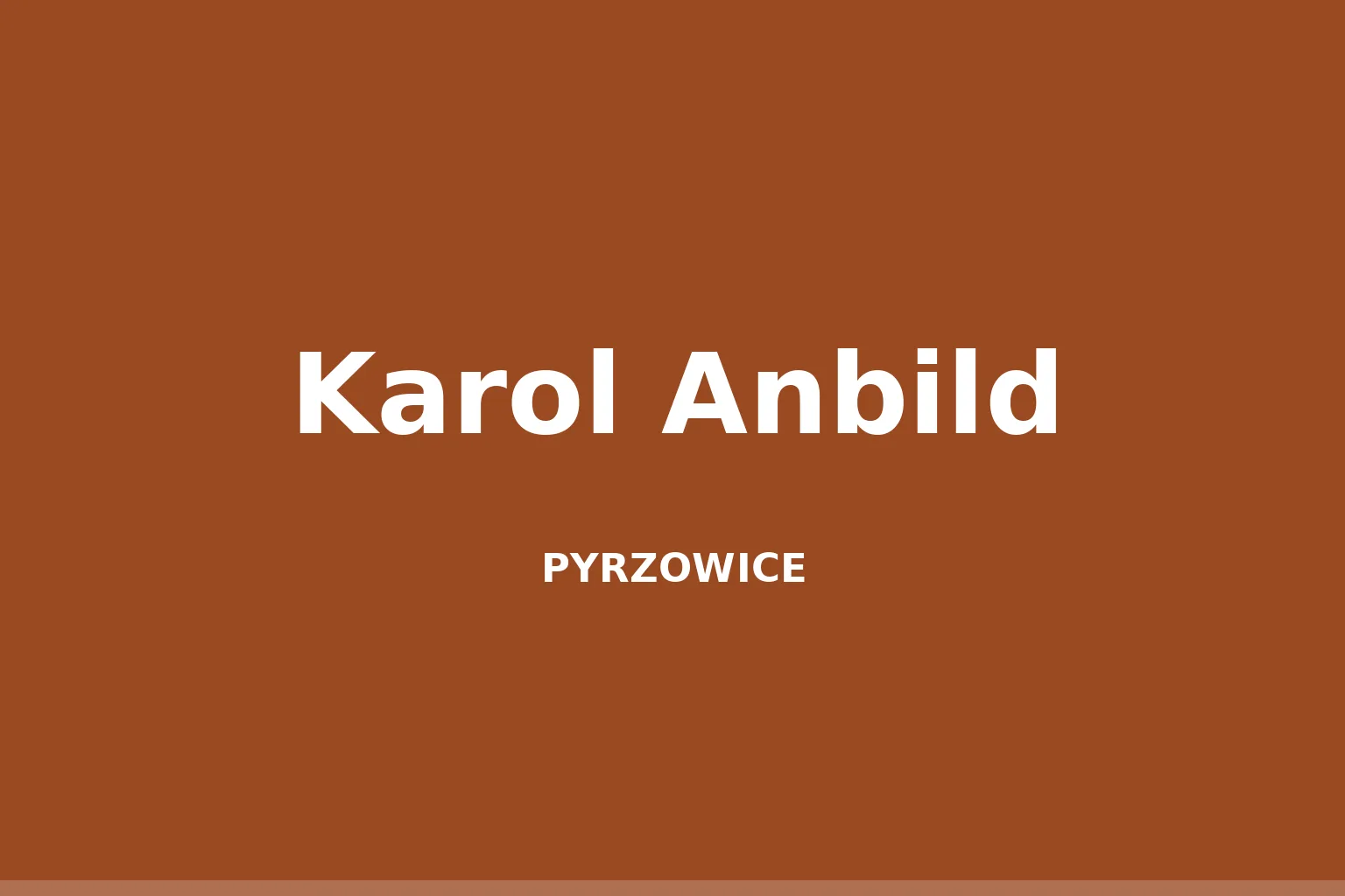 Karol Anbild